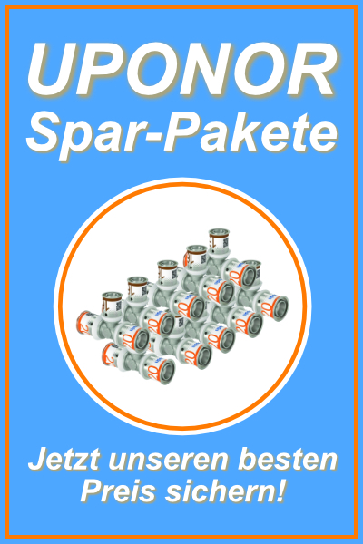 Uponor Spar Pakete - Jetzt unseren besten Preis sichern