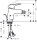 hansgrohe Logis Einhebel-Bidetmischer 70 mit Zugstangen-Ablaufgarnitur 71204000