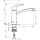 hansgrohe Focus M41 Einhebel-Küchenmischer 160, 1jet, Edelstahl Finish 31806800
