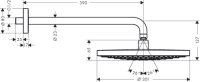 hansgrohe Raindance Select S Kopfbrause 300 2jet mit...