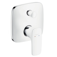 hansgrohe PuraVida Einhebel-Wannenmischer Unterputz Weiß/Chrom 15445400