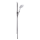hansgrohe PuraVida Brauseset mit Brausestange 90 cm Weiß/Chrom 27853400