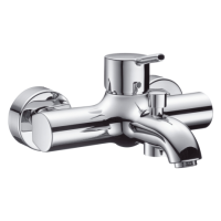 hansgrohe Talis S Einhebel-Wannenmischer Aufputz, Chrom...