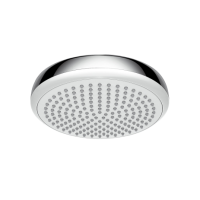 hansgrohe Crometta Kopfbrause 160 1jet, Weiß/Chrom...