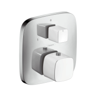 hansgrohe PuraVida Thermostat Unterputz mit Ab- und...