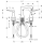 hansgrohe 3-Loch Waschtischarmatur Metris Classic Chrom 31073000