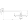hansgrohe Raindance S Kopfbrause 240 1jet mit Brausearm, Chrom 27474000
