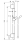 hansgrohe Unica Brausestange S Puro 90 cm mit Brauseschlauch, Chrom 28631000