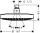hansgrohe Croma Select S Kopfbrause 180 2jet, Chrom 26522000