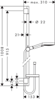 hansgrohe Raindance Select S Brauseset 120 3jet...