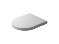 DURAVIT WC-Sitz Starck 3, weiß Edelstahlscharniere,...