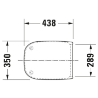 DURAVIT WC-Sitz, D-Code, weiß, 0067310000