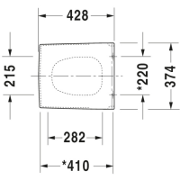 DURAVIT WC-Sitz Vero, weiß mit Absenkautomatik,...