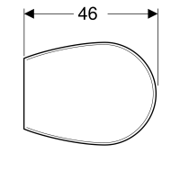 GEBERIT / Renova WC-Sitz weiß Befestigung von unten universal 572165000