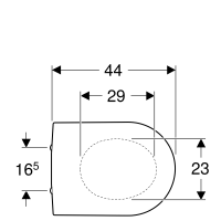 GEBERIT iCon WC-Sitz, weiß, mit Absenkautomatik...