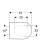GEBERIT iCon WC-Sitz, weiß, mit Absenkautomatik 574130000