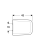 GEBERIT WC-Sitz iCon Square, weiß mit Absenkautomatik