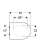 GEBERIT iCon WC-Sitz, schmales Design, weiß, mit Absenkautomatik, antibakteriell, 574950000