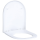 GEBERIT Acanto WC-Sitz mit Absenkautomatik, Quick Release, antibakteriell, weiß, 500.605.01.2