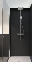 hansgrohe Crometta E Showerpipe 240 1jet mit Thermostat, Chrom  27271000