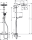 hansgrohe Crometta E Showerpipe 240 1jet mit Thermostat, Chrom  27271000
