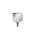 hansgrohe FixFit Wandanschluss Square mit Rückflussverhinderer, Chrom  26455000