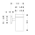 hansgrohe Zahnputzbecher Keramik Logis C mit Halter, Chrom  41618000