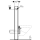 GEBERIT Monolith Sanitärmodul für Wand-WC, 101 cm, mit Anschlussstutzen,Wasseranschluss seitlich weiß  131.022.SI.5