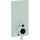 GEBERIT Monolith Sanitärmodul für Stand-WC, 101 cm, mit P-Anschlussbogen, Wasseranschluss seitlich mint  131.003.SL.5