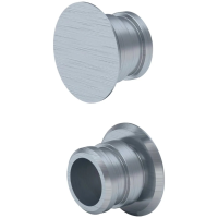 GEBERIT Set Fixierbolzen aus Aluminium, gebürstet,...
