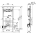 TECE lux WC-Modul 200 BH 1120 mm, 9600200