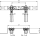 TECE flex Montage EH m. Wandscheiben 20 x 1/2, 720562