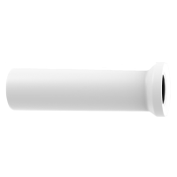 WC-Anschlussstutzen 400 mm lang, weiß, DN 110