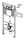 TECE base WC-Set mit Betätigungsplatte in weiß, Bauhöhe 1120 mm, 9400400