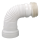Airfit WC-Anschluss-Rohr flex we DN 98-120 285 - 500 mm ausziehbar, 90010WA