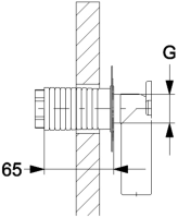 HAAS® Dichtfix "Abdichtungshülse" ohne...
