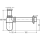 Viega Flaschensiphon 1 1/4 x 32 mm Modell 5753, 100674