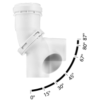 HAAS® Siphon-Multi-Bogen 40-50, 2884