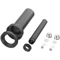 HAAS® Wand-WC-Anschlussgarnituren - 300 mm lang - mit...