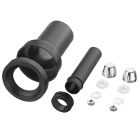 HAAS® Wand-WC-Anschlussgarnituren - 180 mm lang - mit...
