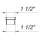 Dallmer Reduzier- und Distanzring 1 1/2"x 1 1/2", 1220832