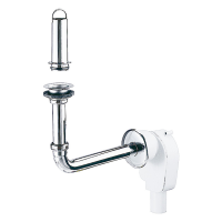 Dallmer Wandeinbau-Siphon 300 PC CR für...