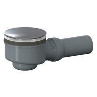 Dallmer Brausewannenablauf Orio DN50 Haube edelstahl,...