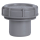 AIRFIT Endstopfen DN 40 mit Schraubverschlusskappe, grau, 51040ES