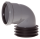 Airfit PP-Winkel-Steckmuffe DN 90/110, 91110WS