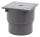 Airfit Reinigungsverschluss DN 110, DN 125, mit Deckel in grau, 50300RVGU