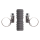 Airfit Schlauchkupplung 19 mm mit 2 Edelstahl-Schlauchschellen W2, für Schlauch 3/4", 50025SK