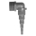 AIRFIT Pumpenwinkel universal 1 1/4" AG 8,3-33,5 mm, PVC, 50018SW