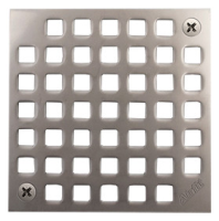 Airfit Ersatz-Edelstahlrost 2 mm, für Bodenablauf...