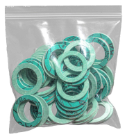 AIRFIT Ersatzdichtungen 50 Stück 27x13x2 mm...